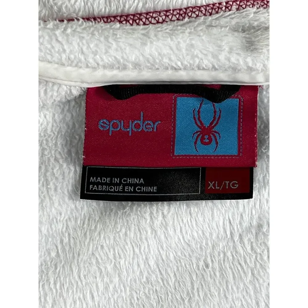 Spyder Jacket Girls XL Full Zip Fleece Mock‎ Neck